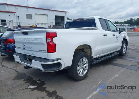 2021 Chevrolet Silverado 1500 2Wd Double Cab Standard Bed Custom from USA, damaged, VIN 1GCRWBEFXMZ254671
